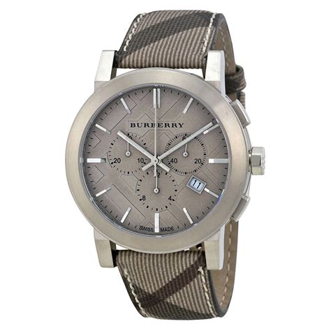 burberry men's check watch|men's Burberry watches on sale.